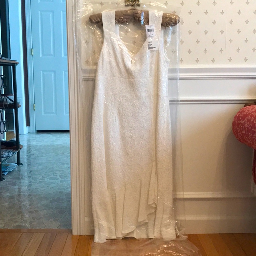 Nanette Lepore white graduation dress